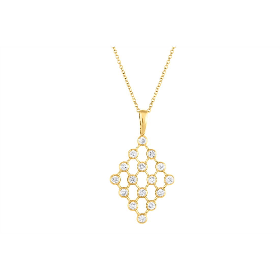 Necklaces Necklaces in Yellow Gold containing Diamond 461414