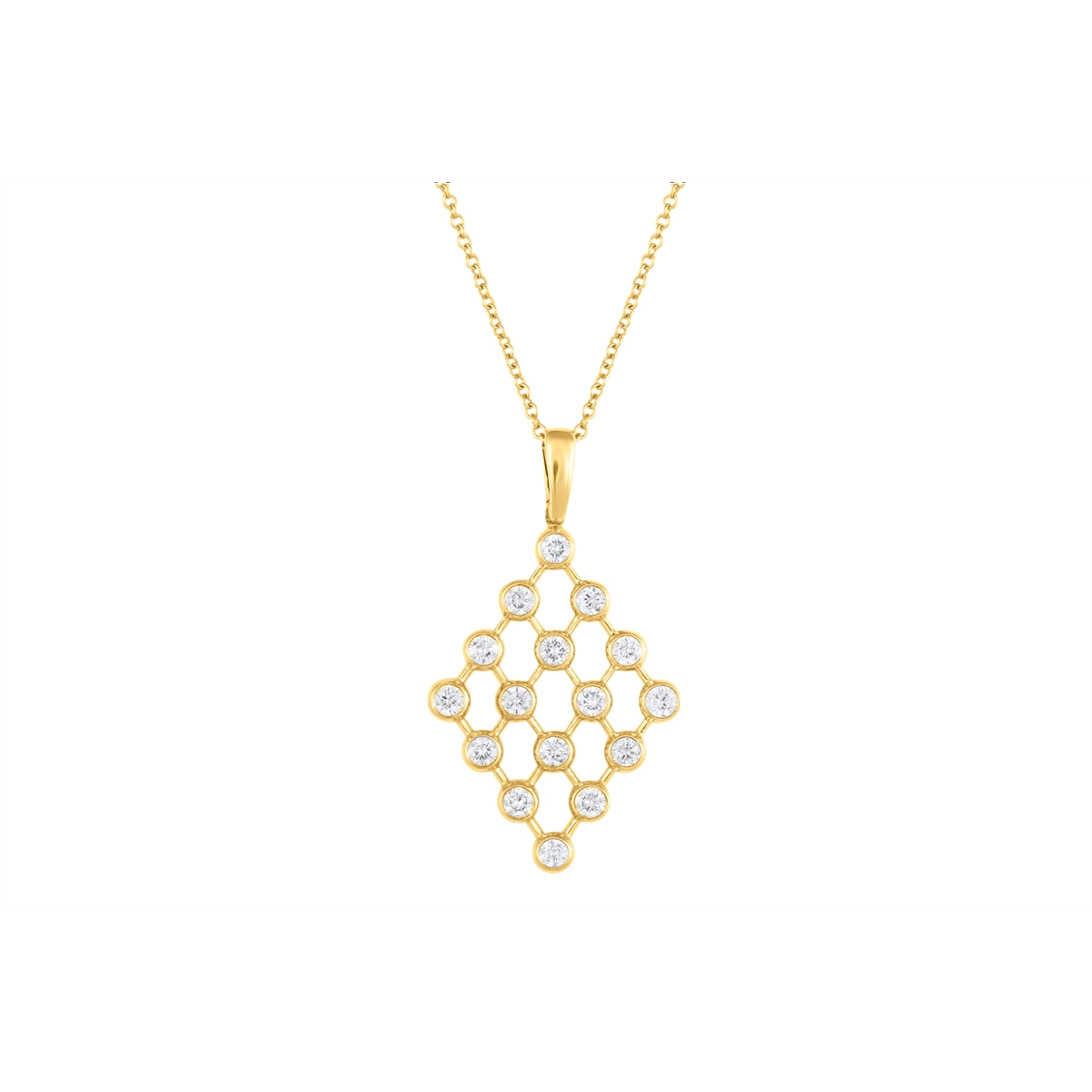 Necklaces Necklaces in Yellow Gold containing Diamond 461414