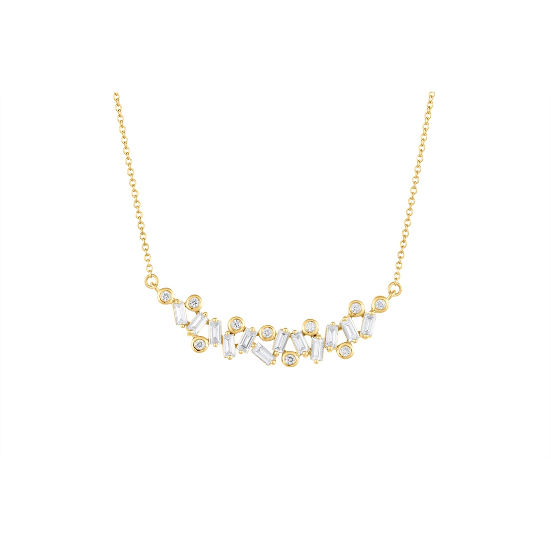 Necklaces Necklaces in Yellow Gold containing Diamond 461415