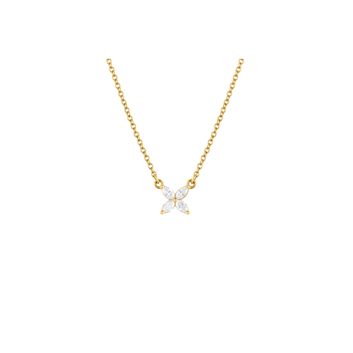 Necklaces Necklaces in Yellow Gold containing Diamond 461417