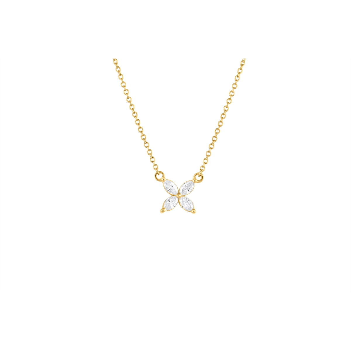 Necklaces Necklaces in Yellow Gold containing Diamond 461418