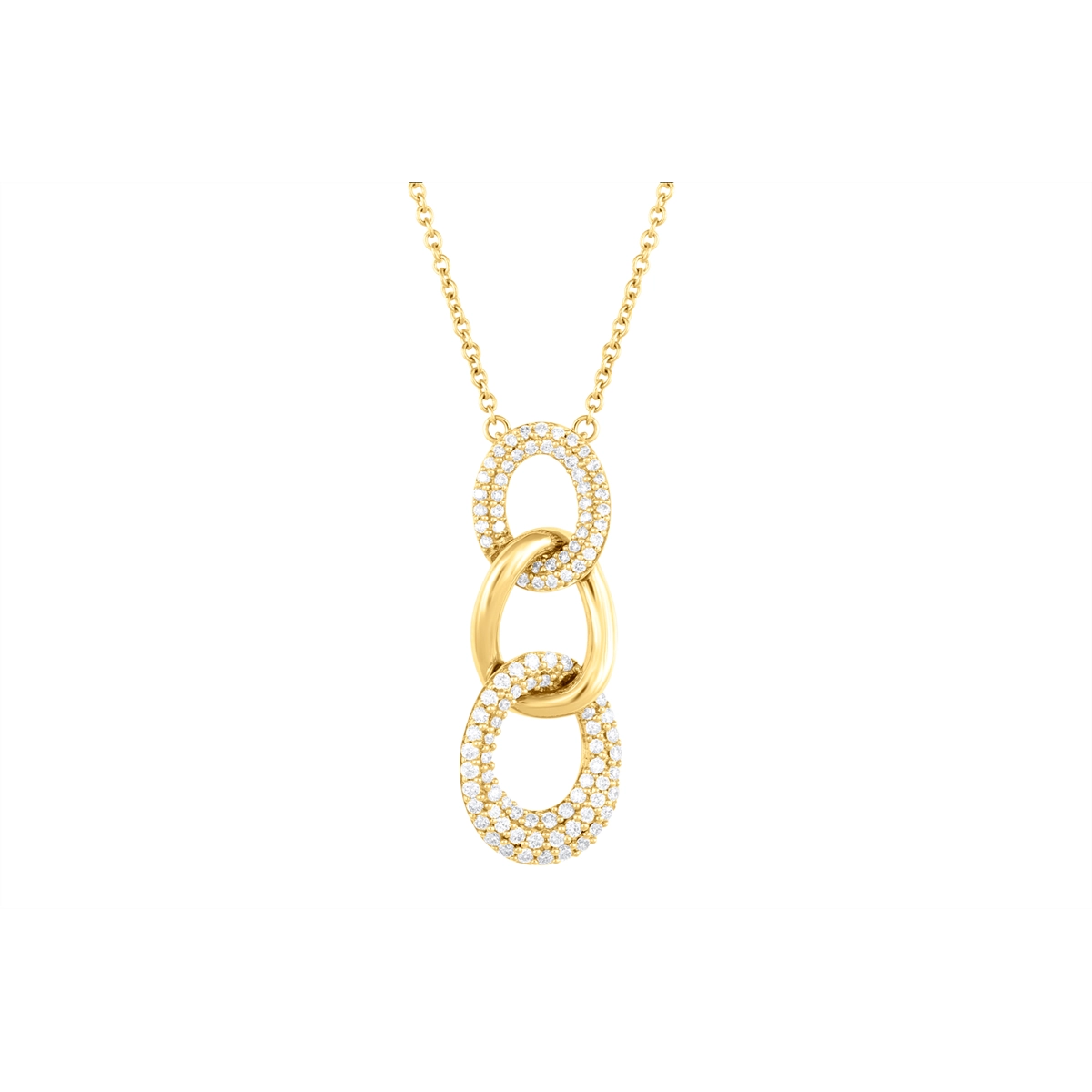 Necklaces Necklaces in Yellow Gold containing Diamond 461419