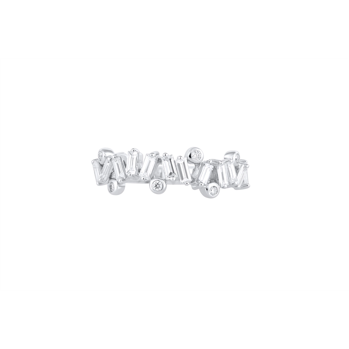 Wedding Bands Rings in White Gold containing Diamond 461424