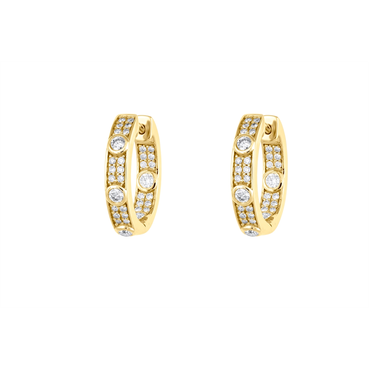 Earrings Earrings in Yellow Gold containing Diamond 461430