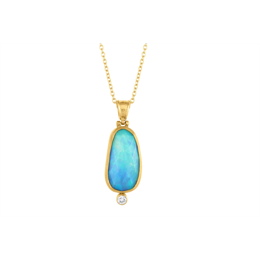 Gurhan Necklaces in Yellow Gold containing Opal, Multi-gemstone, Diamond OKN-YG-ETO-28541