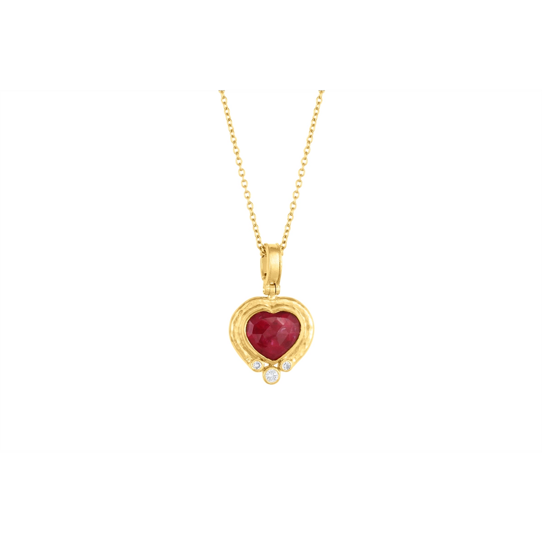 Gurhan Necklaces in Yellow Gold containing Multi-gemstone, Diamond, Ruby OKN-YG-RU-28290