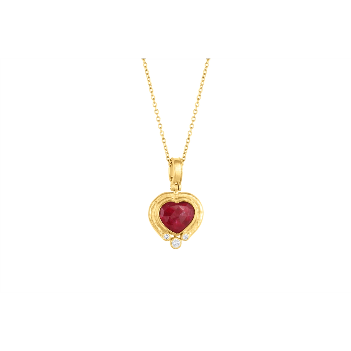 Gurhan Necklaces in Yellow Gold containing Multi-gemstone, Diamond, Ruby OKN-YG-RU-28290