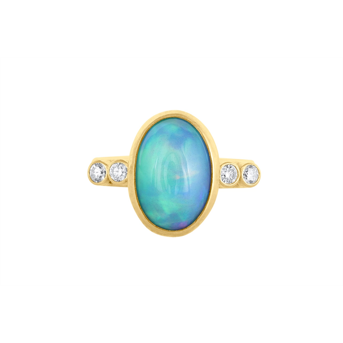 Gurhan Rings in Yellow Gold containing Opal, Multi-gemstone, Diamond OKR-YG-ETO-28634