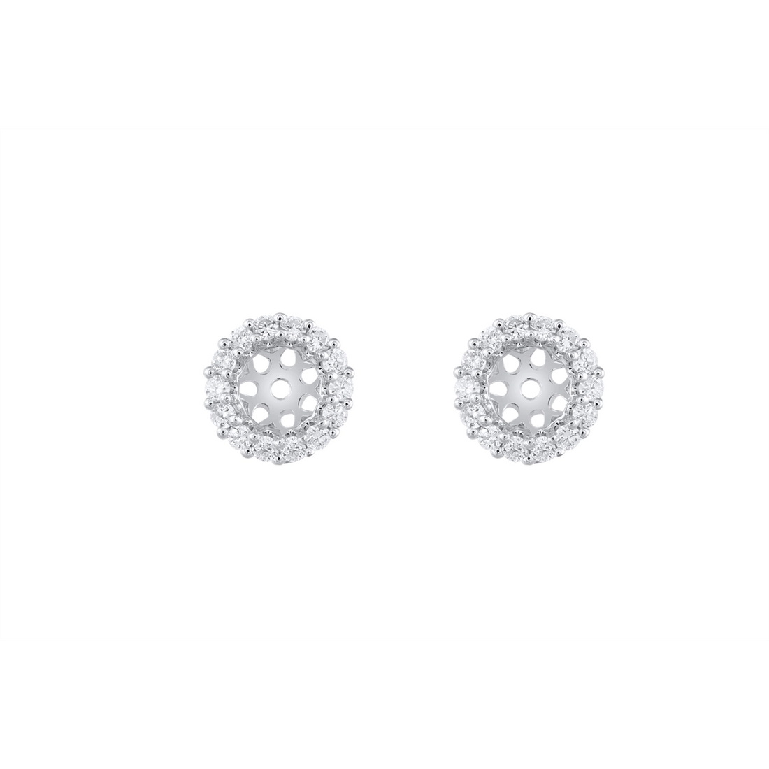 Earrings Earrings in White Gold containing Diamond 461573