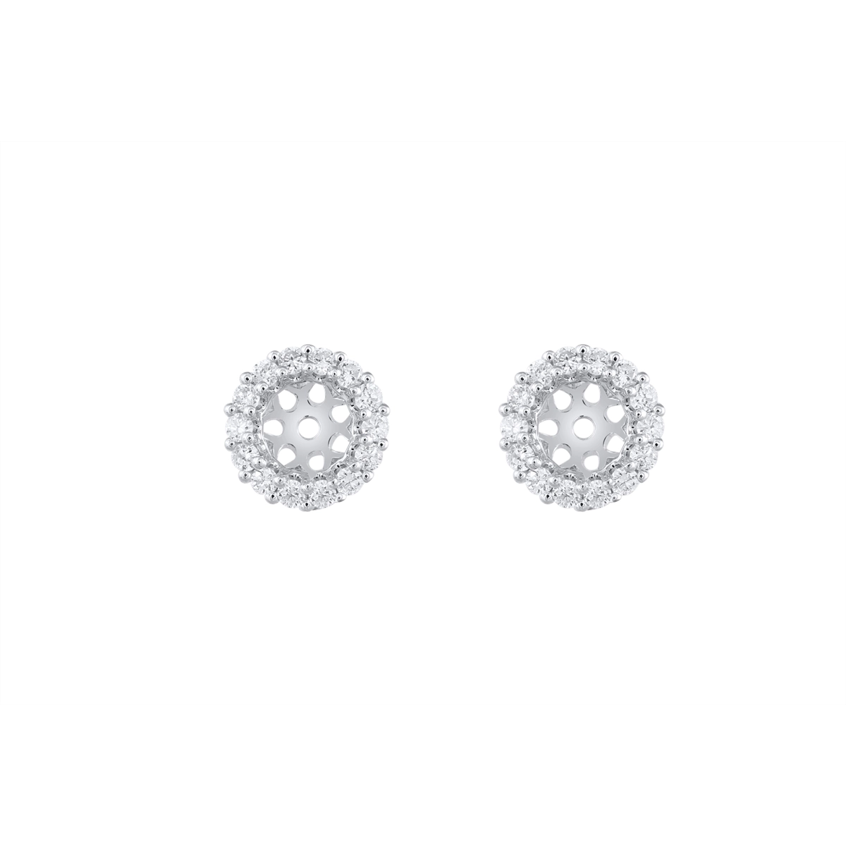 Earrings Earrings in White Gold containing Diamond 461573
