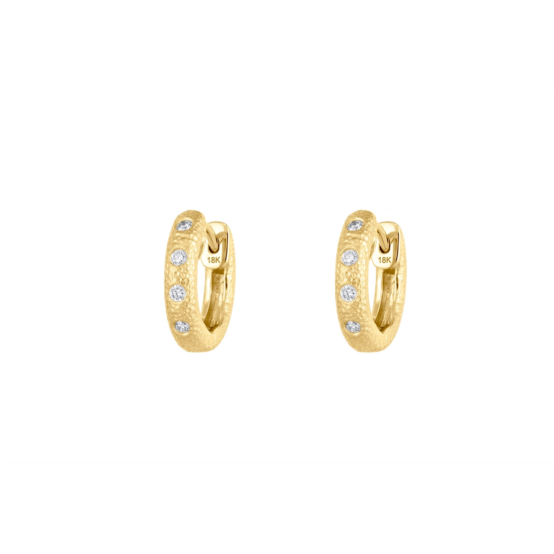 Earrings Earrings in Yellow Gold containing Diamond 461575