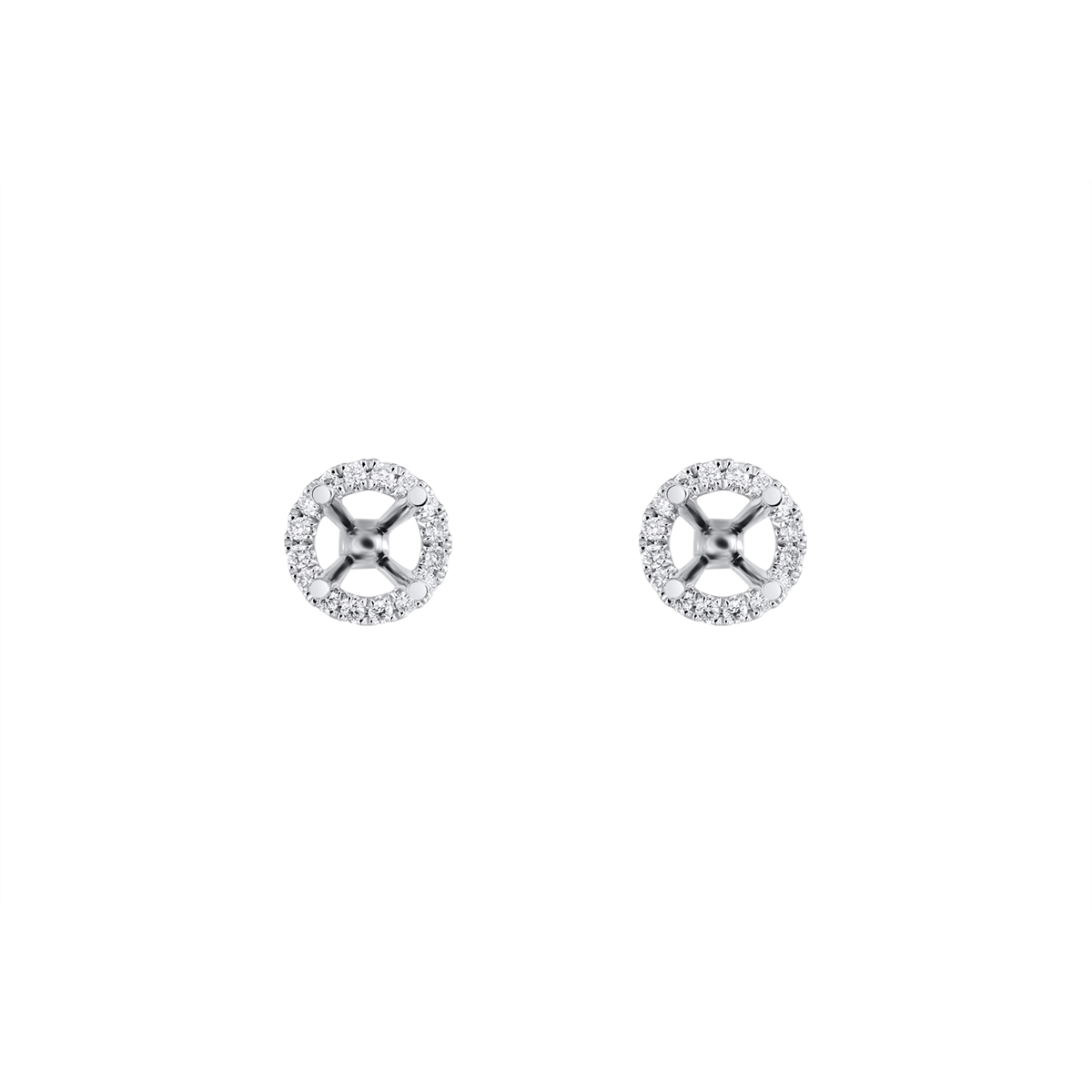 Earrings Earrings in White Gold containing Diamond 461578