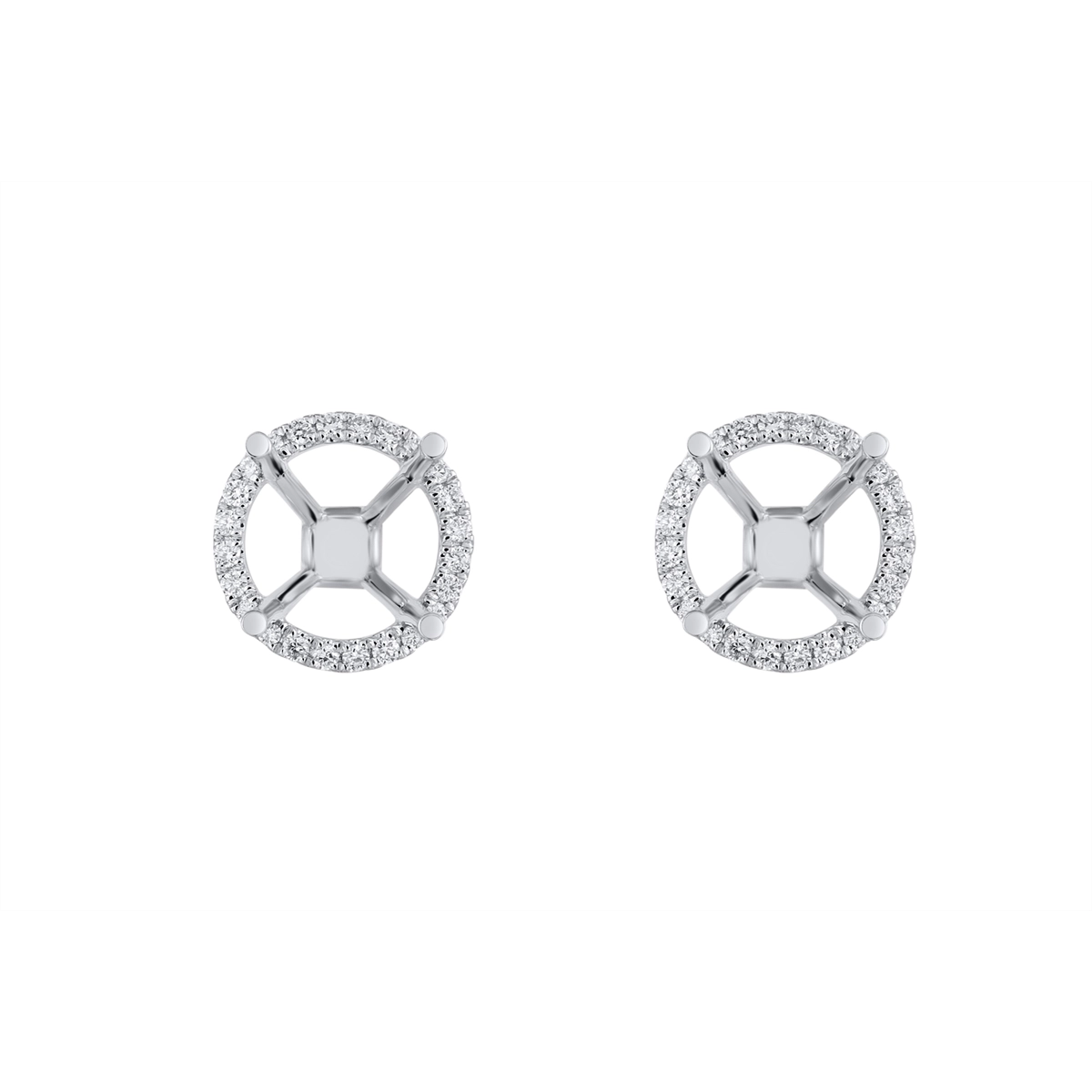 Earrings Earrings in White Gold containing Diamond 461580
