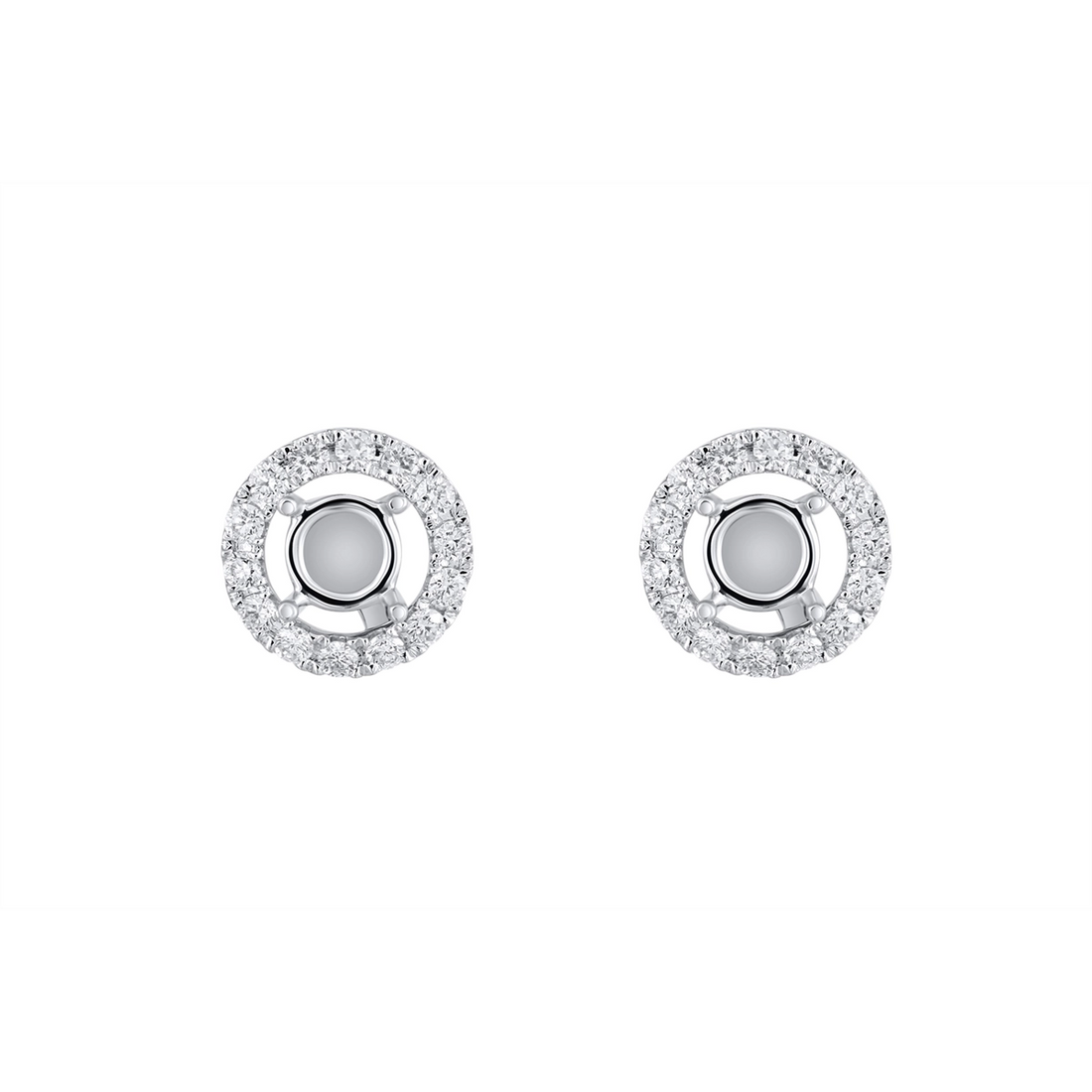 Earrings Earrings in White Gold containing Diamond 461585
