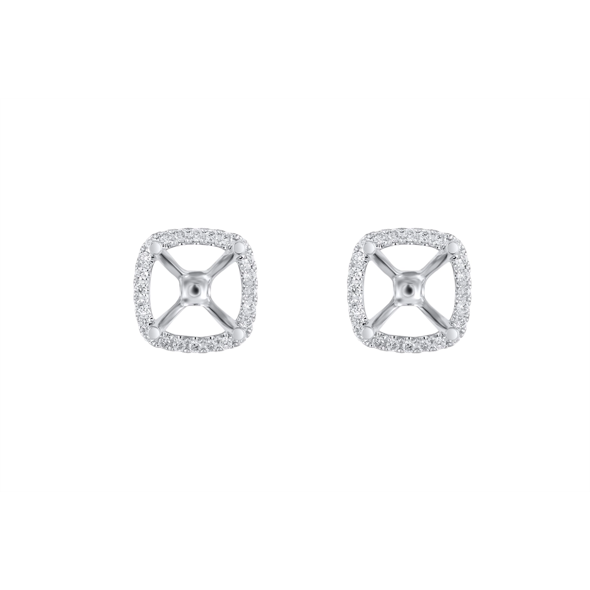 Earrings Earrings in White Gold containing Diamond 461586
