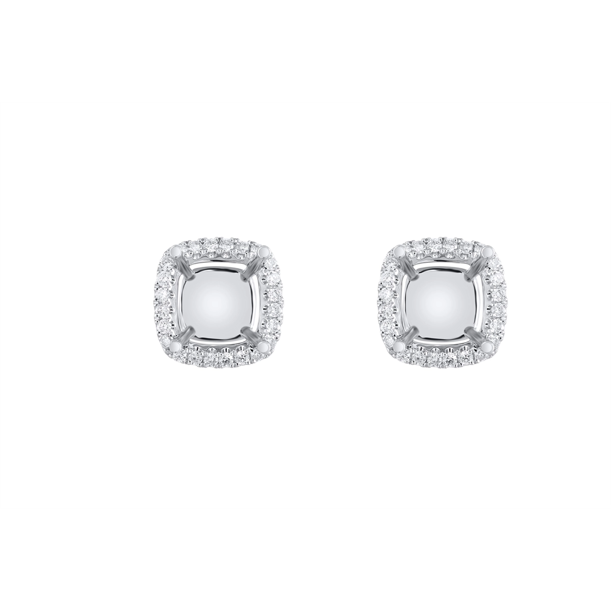 Earrings Earrings in White Gold containing Diamond 461587