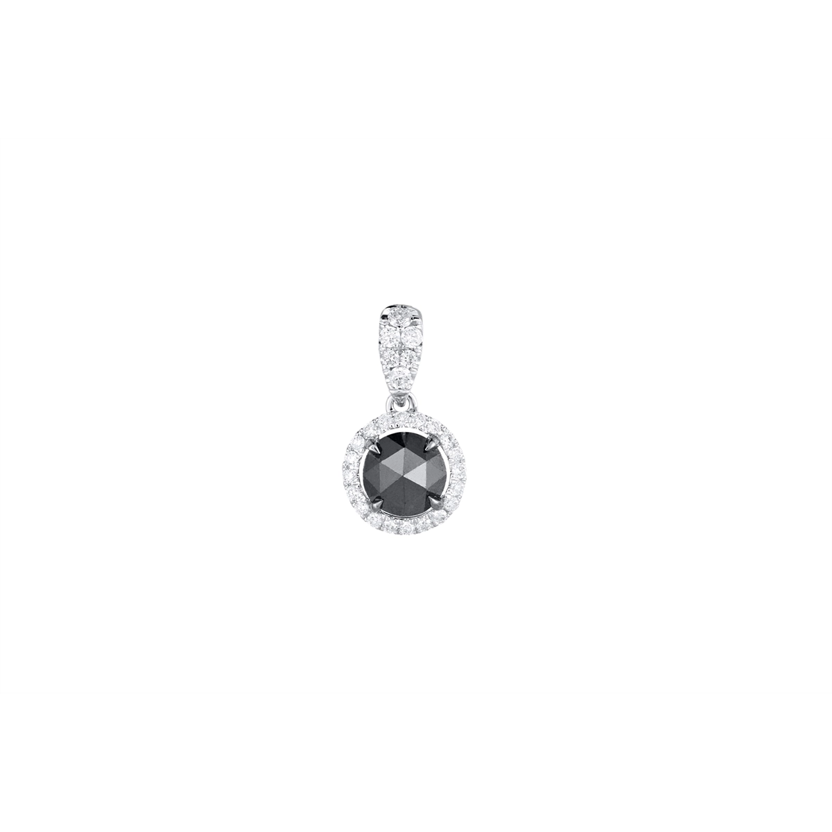 Pendants Pendants in White Gold containing Black diamond, Multi-gemstone, Diamond 461590
