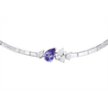Necklaces Necklaces in White Gold containing Tanzanite, Multi-gemstone, Diamond 461593