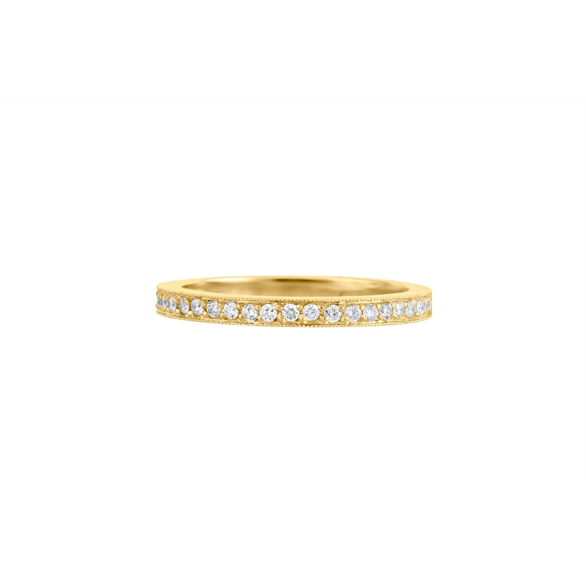 Wedding Bands Wedding Rings in Yellow Gold containing Diamond 461594