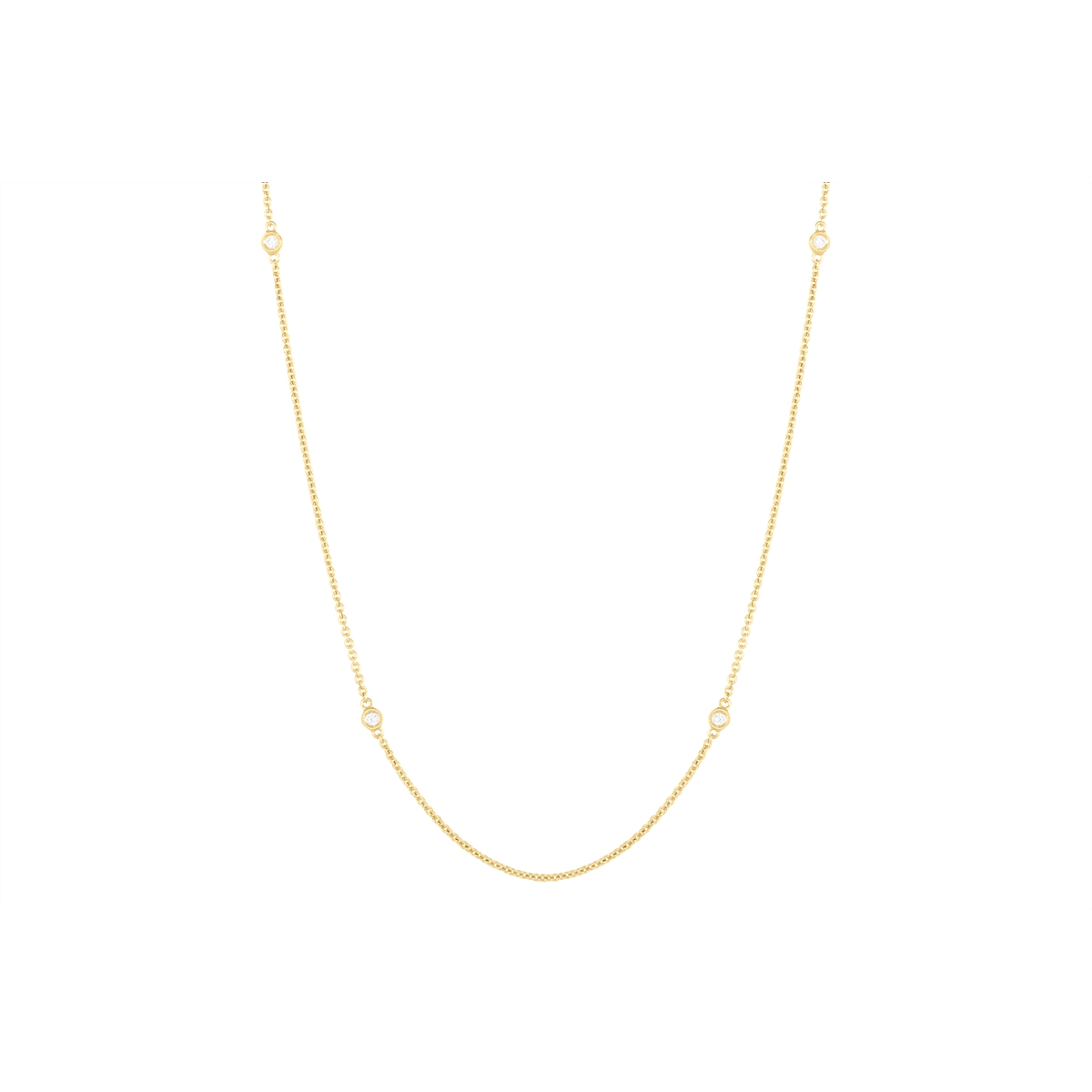 Necklaces Necklaces in Yellow Gold containing Diamond 461609
