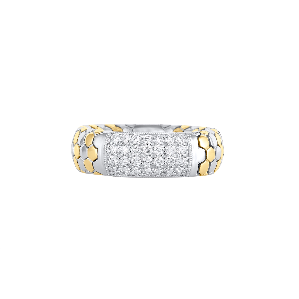 Rings Rings in Mixed Metals containing Diamond 461627