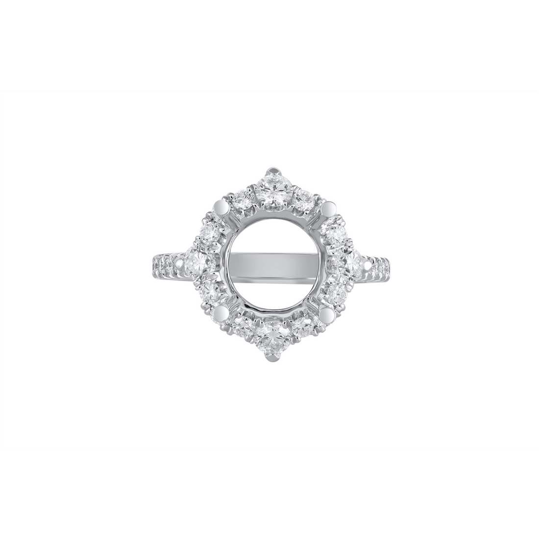 Engagement Collections Engagement Rings in White Gold containing Diamond 461633