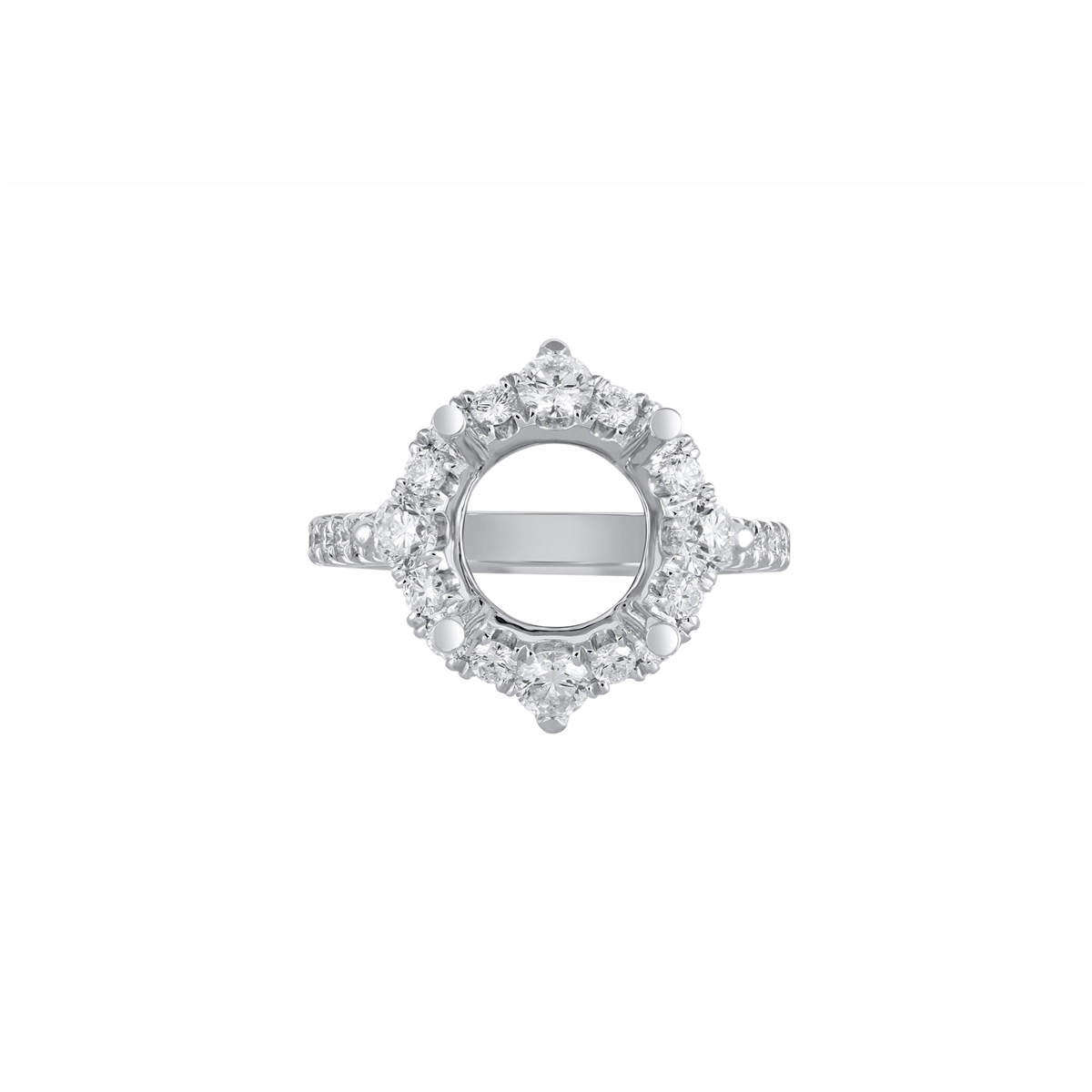 Engagement Collections Engagement Rings in White Gold containing Diamond 461633
