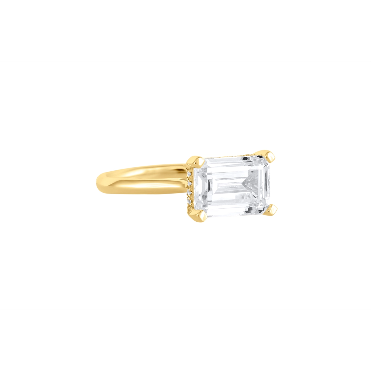 A. Jaffe Engagement Rings in Yellow Gold containing Diamond MECEC3053Q/310-Y