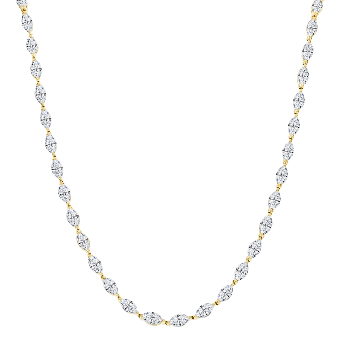 Necklaces Necklaces in Yellow Gold containing Diamond 461661