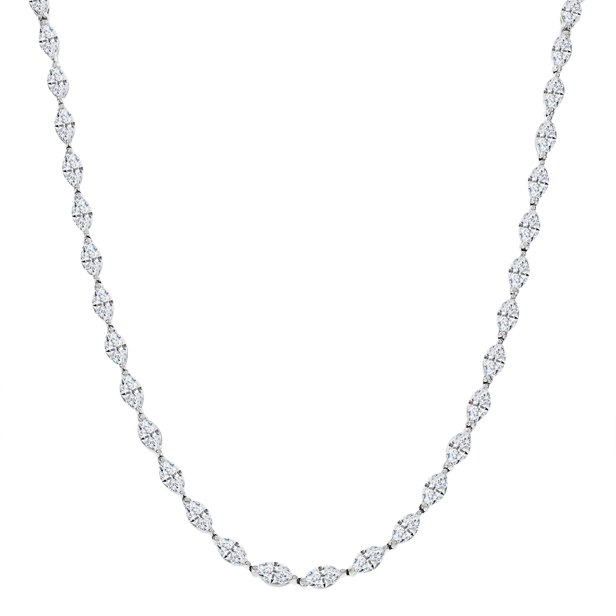 Necklaces Necklaces in White Gold containing Diamond 461662