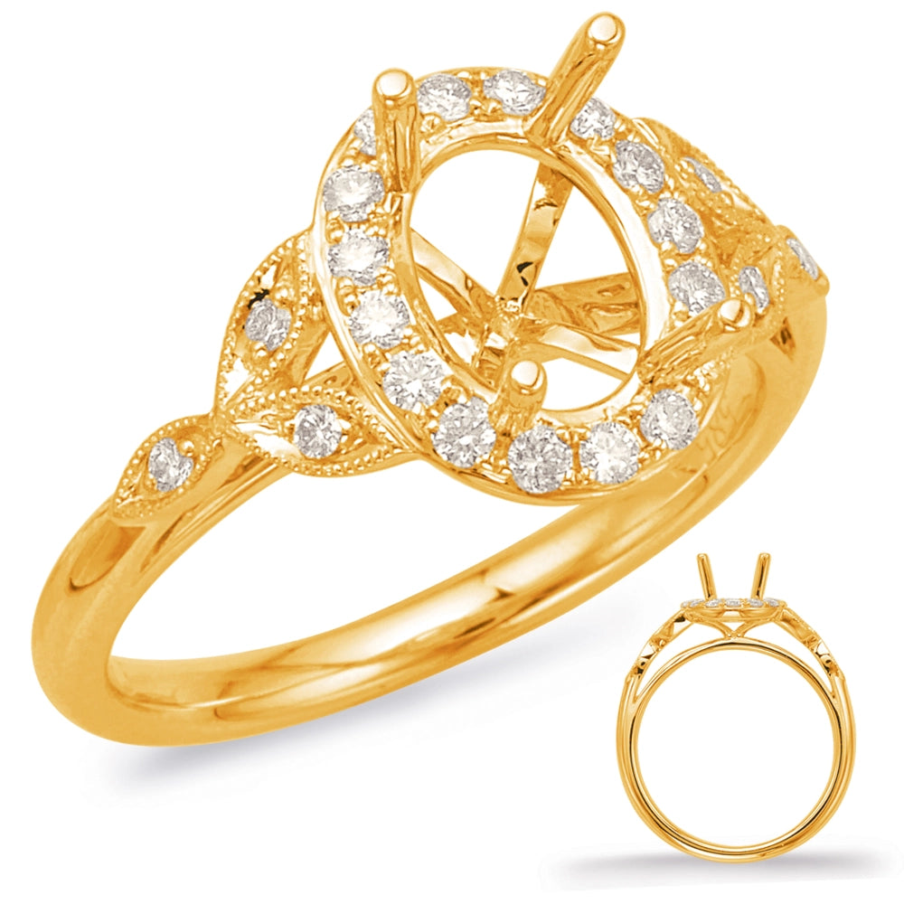 Engagement Collections Engagement Rings in Yellow Gold containing Diamond 461663