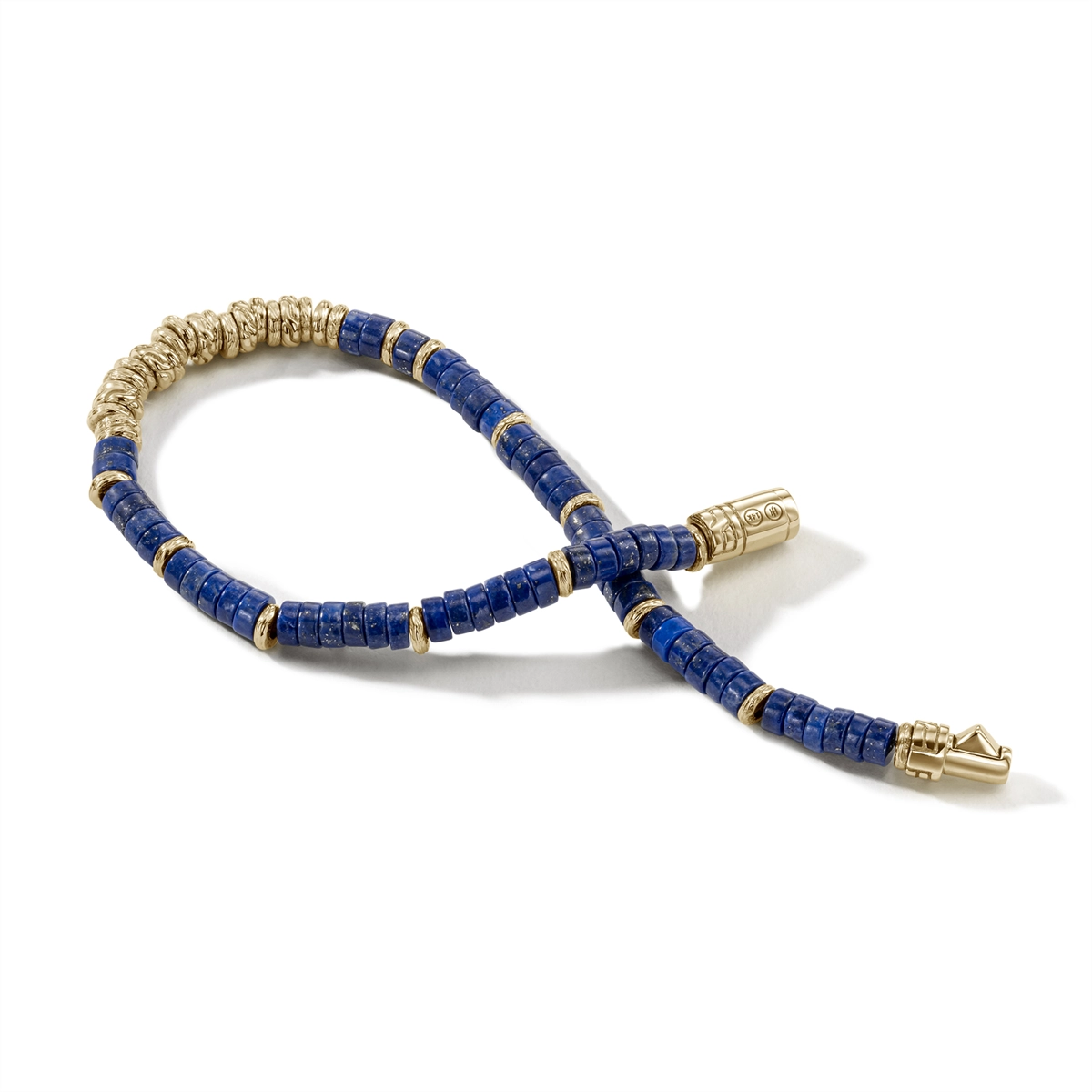 John Hardy Bracelets in Yellow Gold containing Lapis BUGGS900984LPZXUL