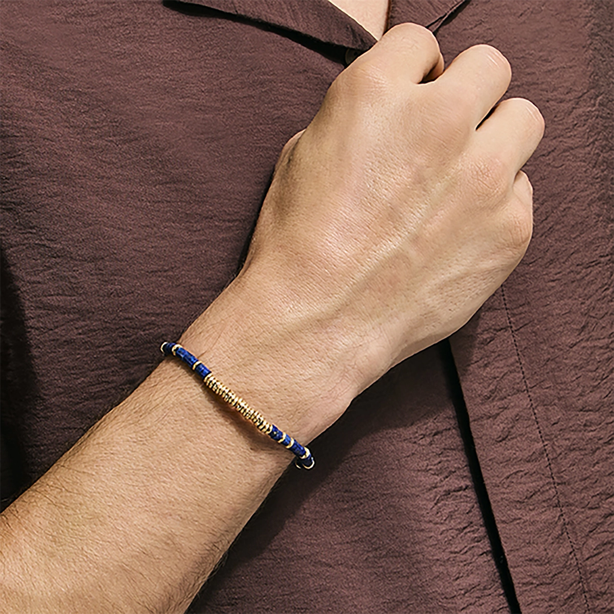 John Hardy Bracelets in Yellow Gold containing Lapis BUGGS900984LPZXUL
