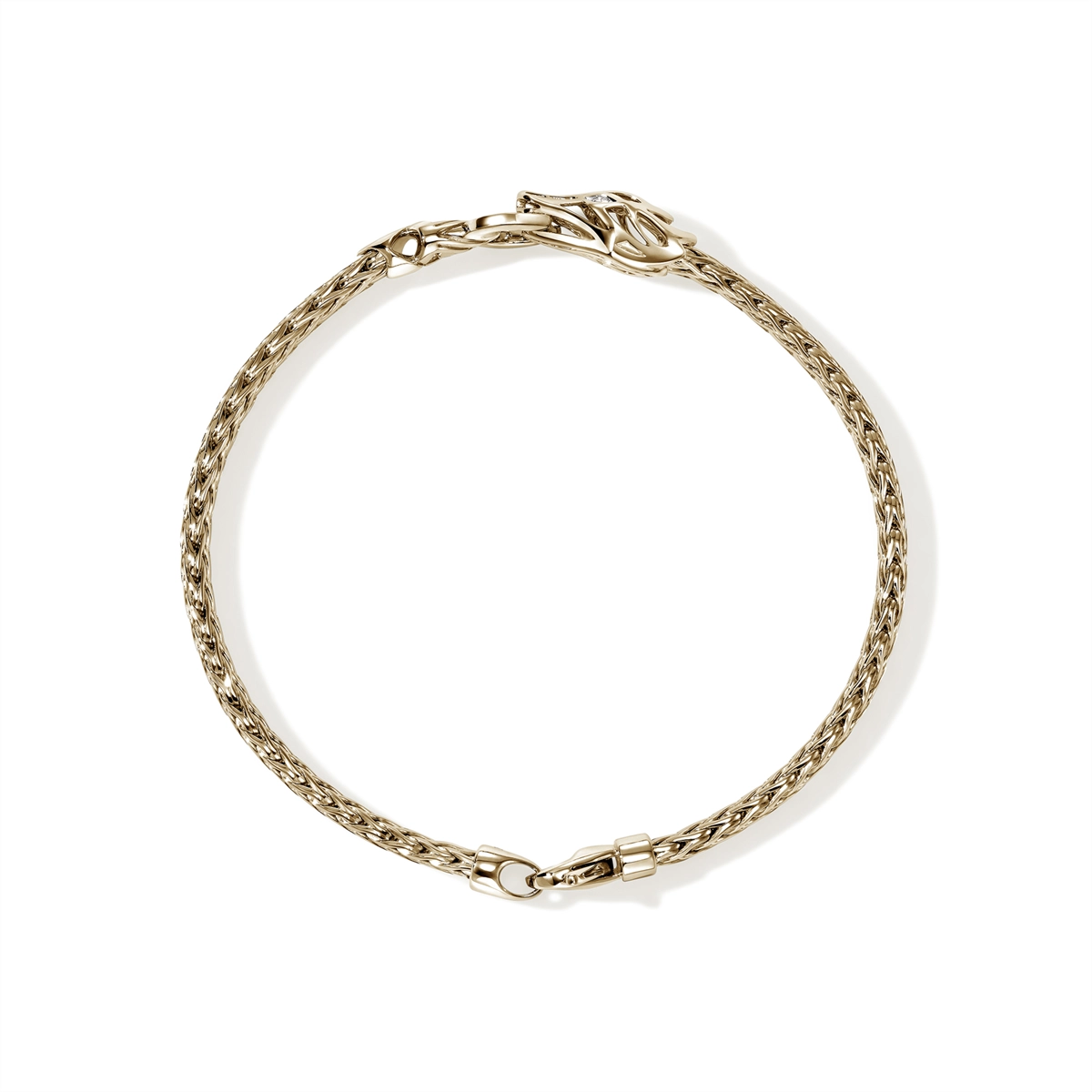 John Hardy Bracelets in Yellow Gold containing Diamond BUGGX603752DIXUM