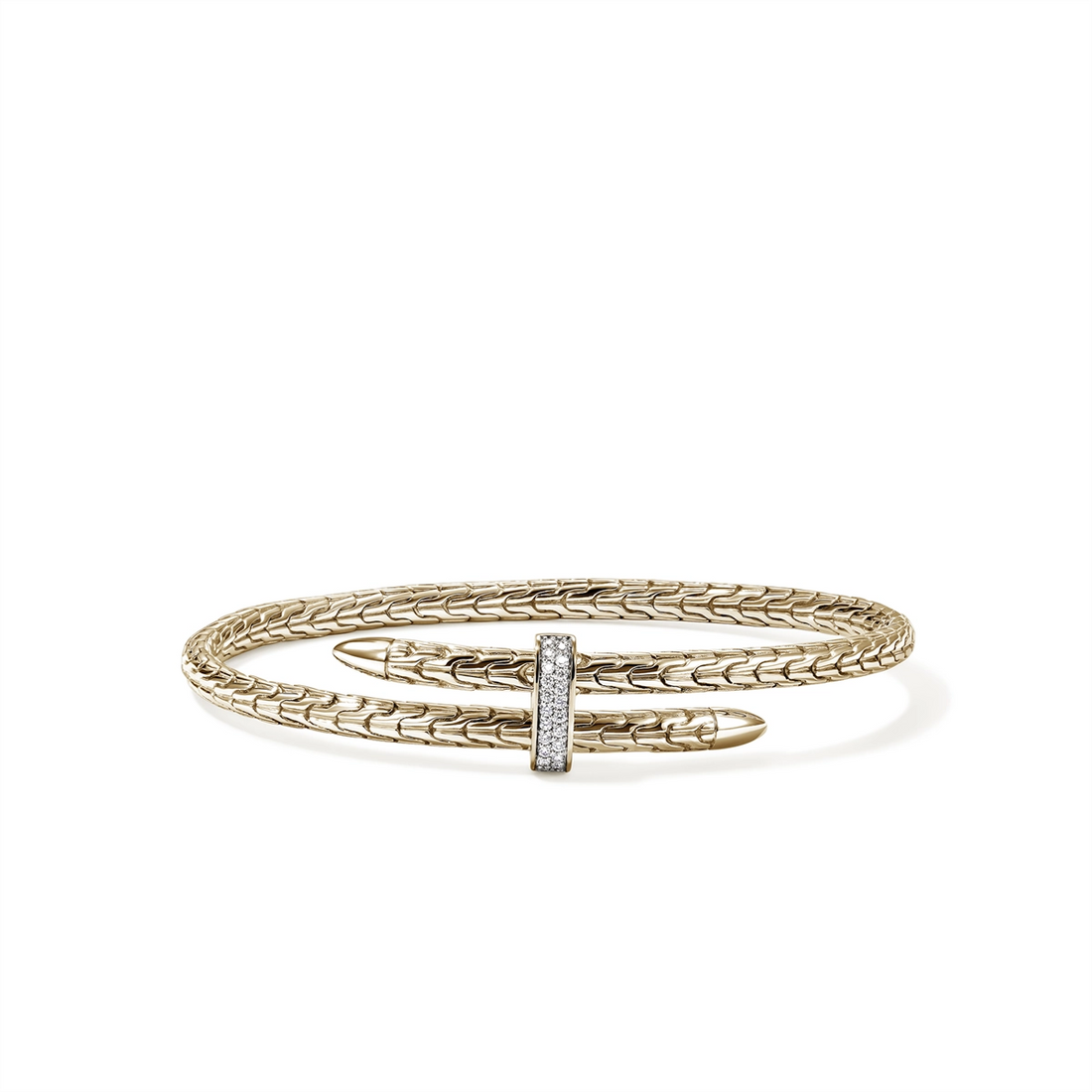 John Hardy Bracelets in Yellow Gold containing Diamond CGGX987872DIXM