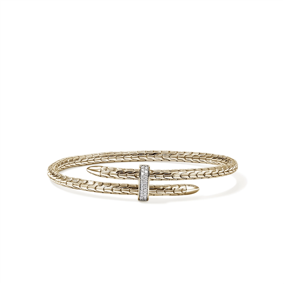 John Hardy Bracelets in Yellow Gold containing Diamond CGGX987872DIXM