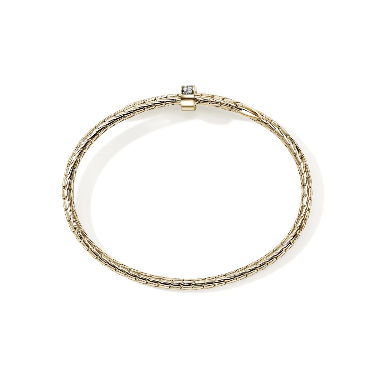 John Hardy Bracelets in Yellow Gold containing Diamond CGGX987872DIXM