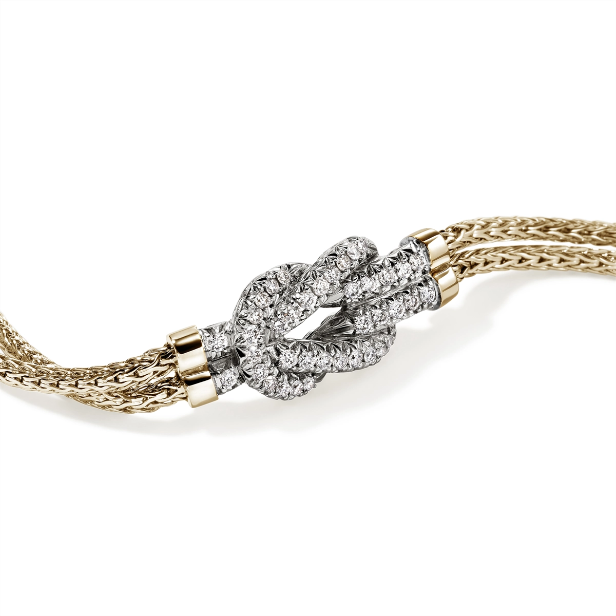 John Hardy Bracelets in Yellow Gold containing Diamond BUGGX9007762DIXUM