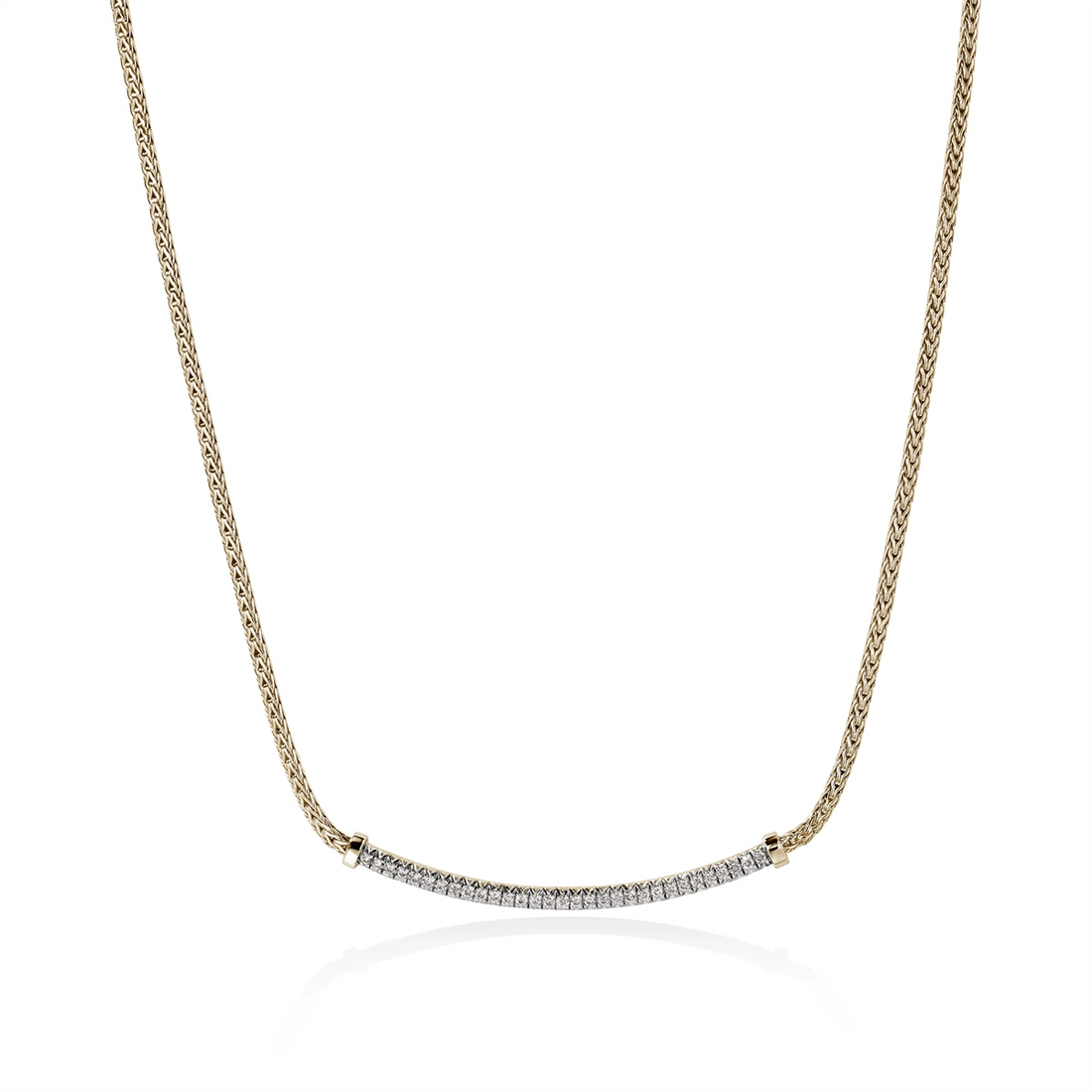 John Hardy Necklaces in Yellow Gold containing Diamond NGGX986972DIX16-18