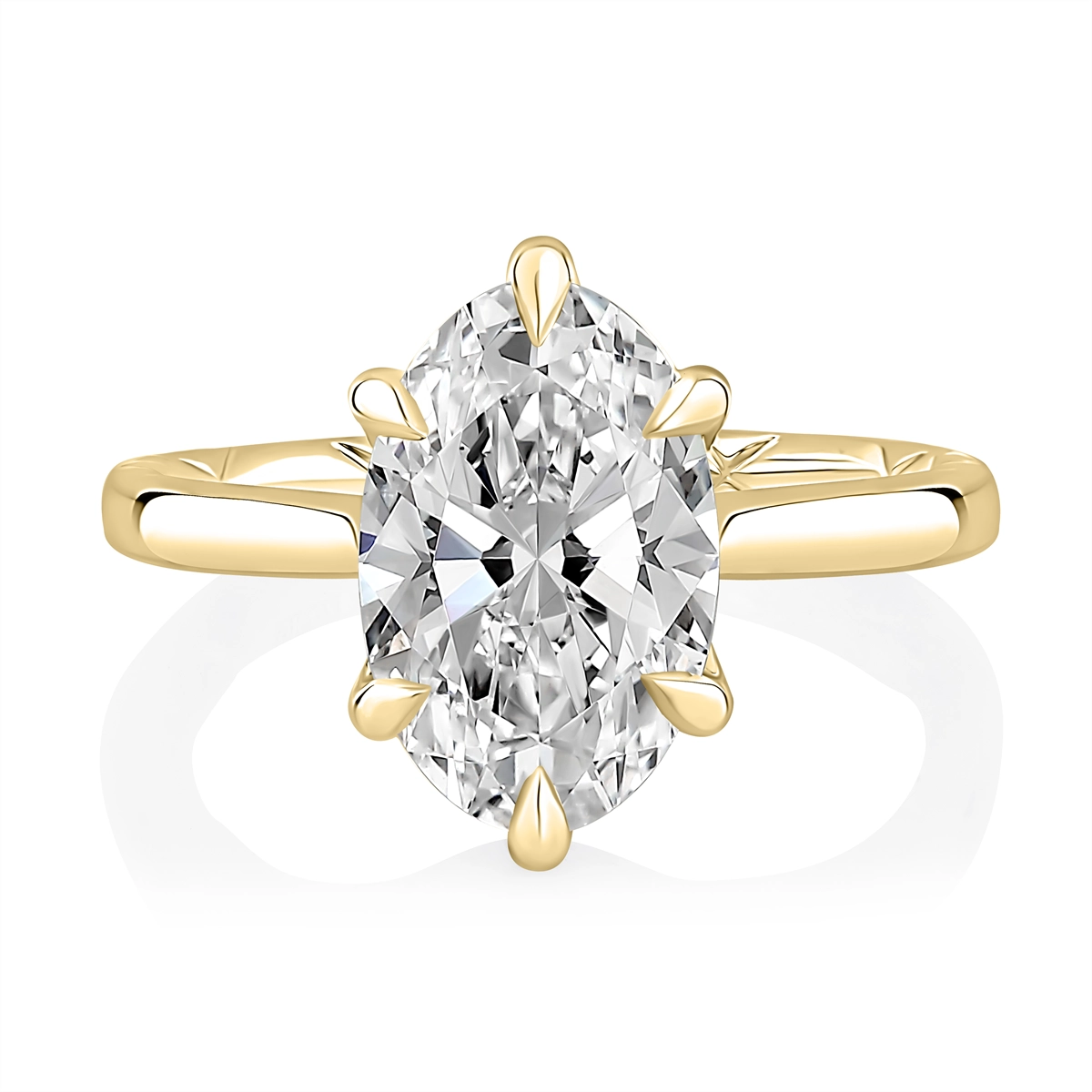 A. Jaffe Engagement Rings in Yellow Gold containing Diamond MECOV4193Q/320