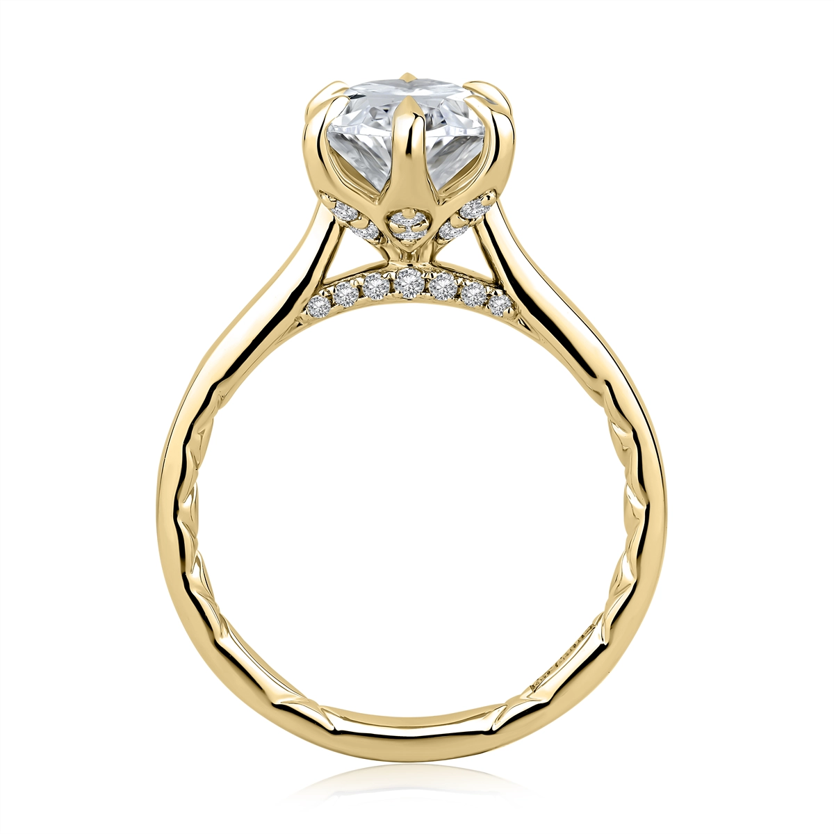 A. Jaffe Engagement Rings in Yellow Gold containing Diamond MECOV4193Q/320