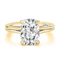 A. Jaffe Engagement Rings in Yellow Gold containing Diamond MECCU4197L/301EL