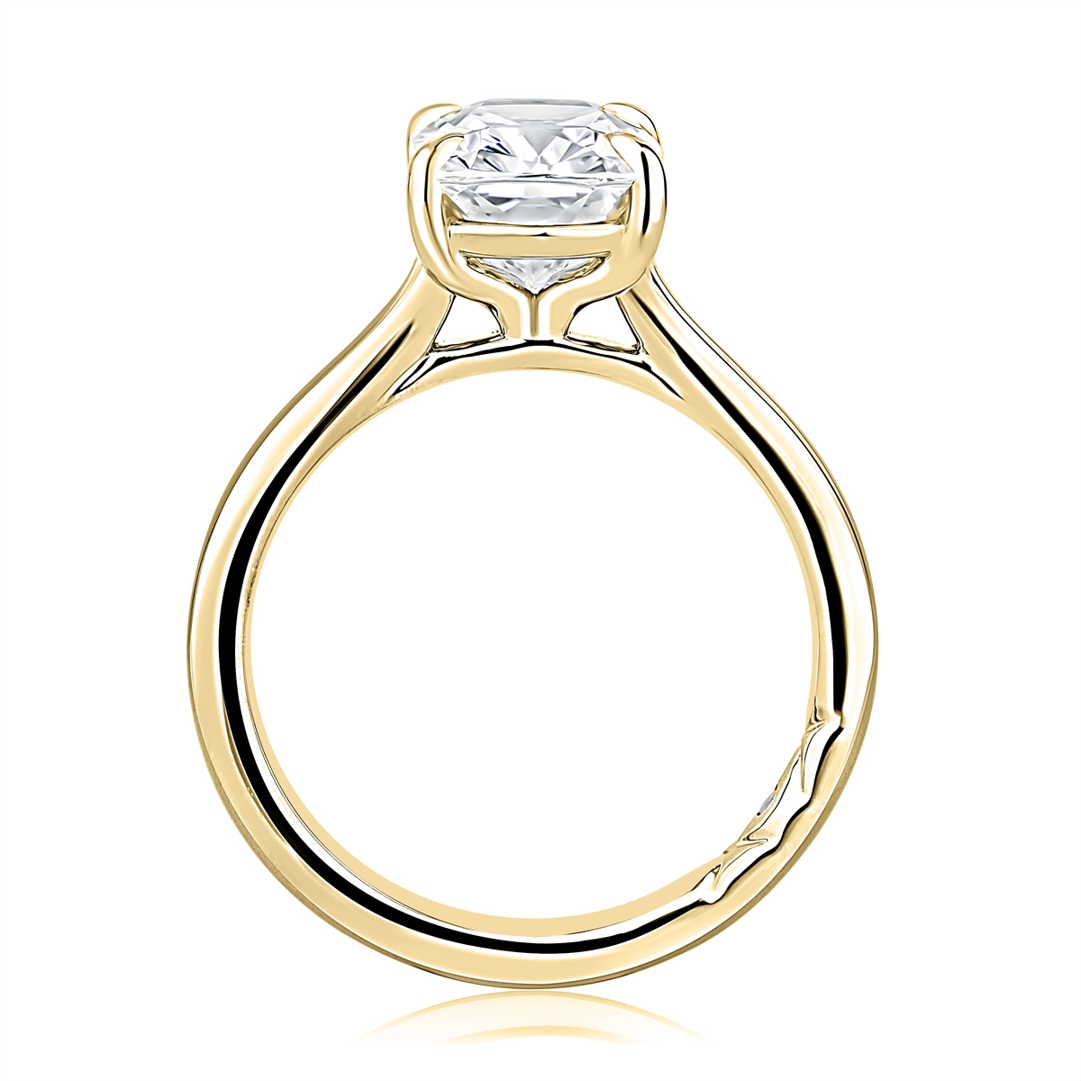A. Jaffe Engagement Rings in Yellow Gold containing Diamond MECCU4197L/301EL