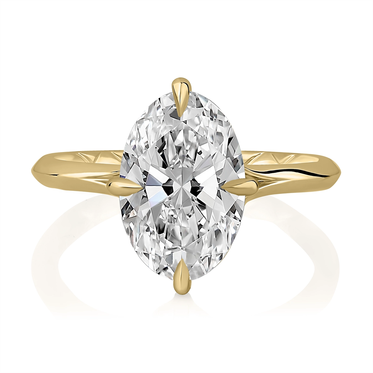 A. Jaffe Engagement Rings in Yellow Gold containing Diamond MECOV4192Q/310