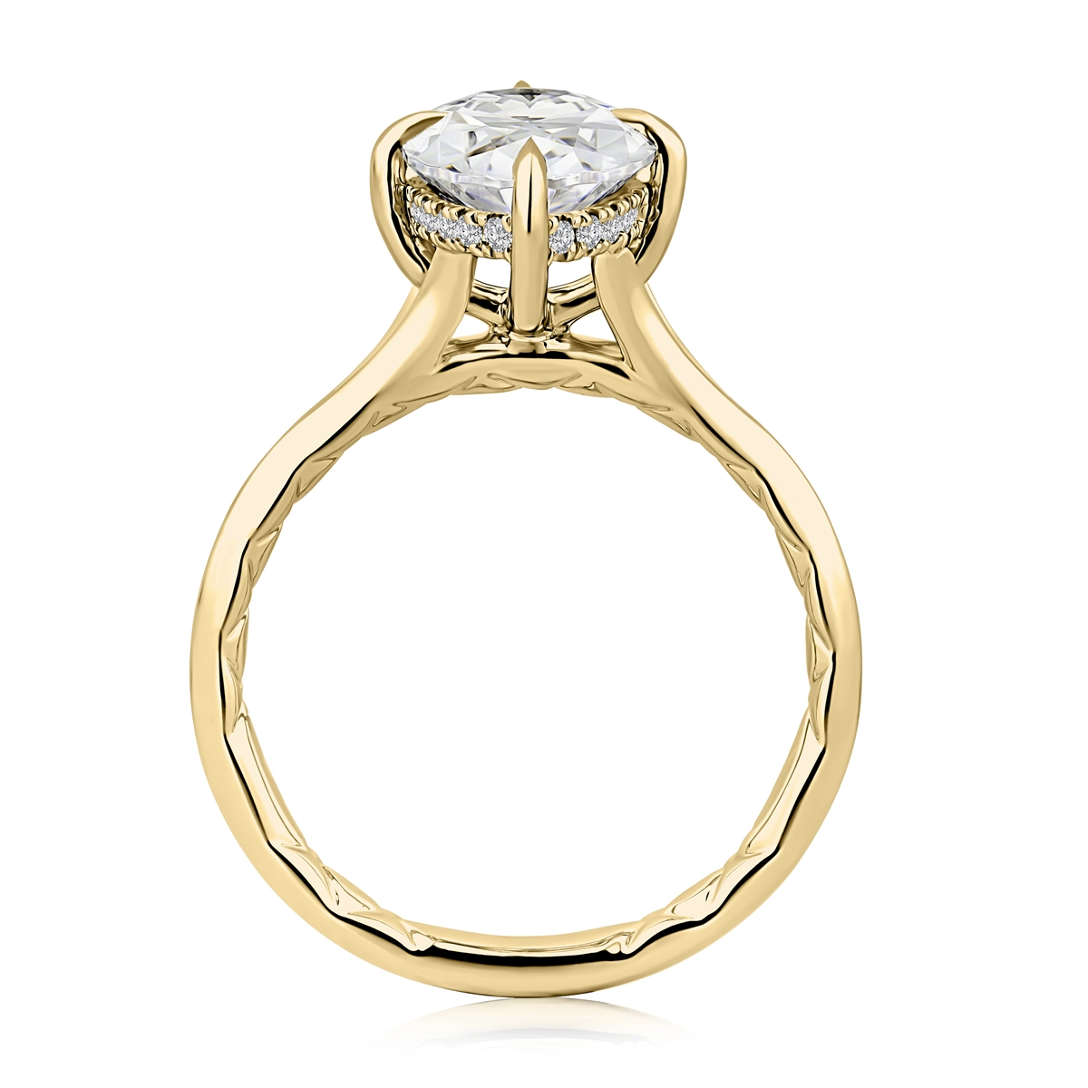 A. Jaffe Engagement Rings in Yellow Gold containing Diamond MECOV4192Q/310