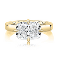 A. Jaffe Engagement Rings in Yellow Gold MECCU4044Q/300EL