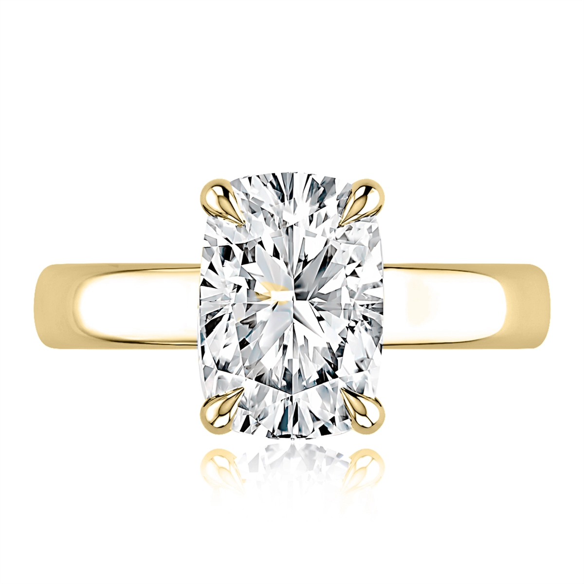 A. Jaffe Engagement Rings in Yellow Gold containing Diamond MECCU3929Q/308EL-Y