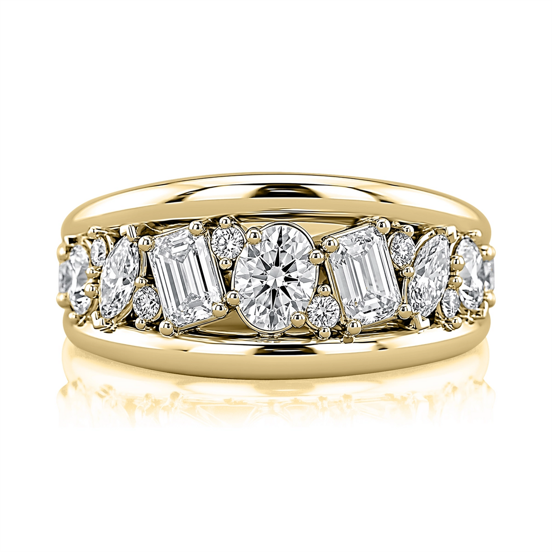 A. Jaffe Rings in Yellow Gold containing Diamond WRC4027L/180