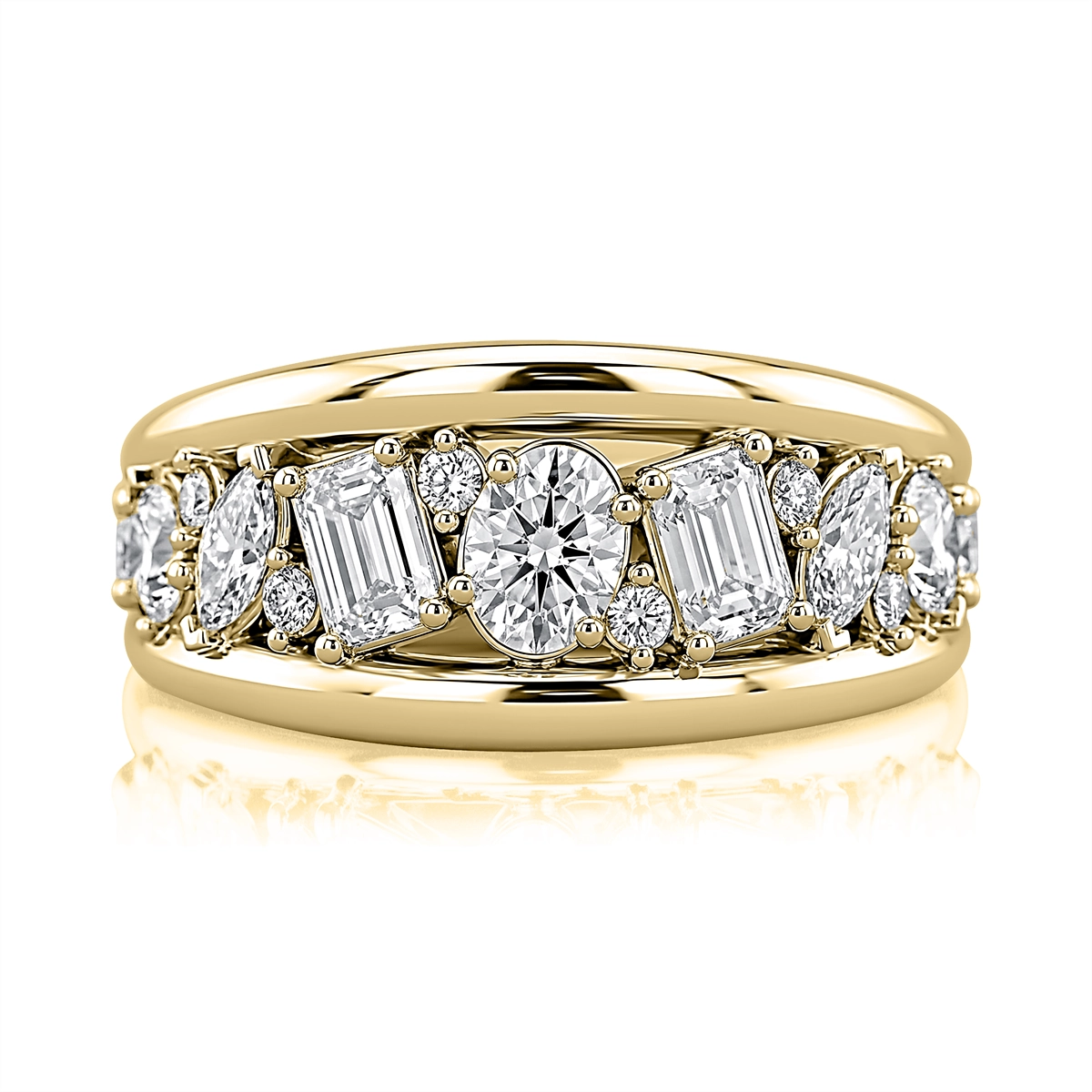 A. Jaffe Rings in Yellow Gold containing Diamond WRC4027L/180