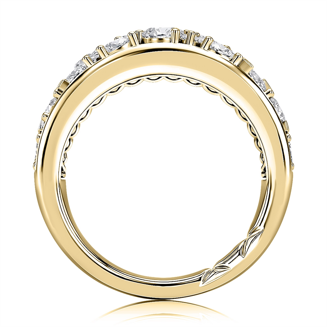 A. Jaffe Rings in Yellow Gold containing Diamond WRC4027L/180